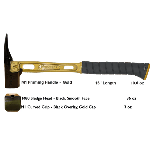 Build Your Custom Hammer - Customer's Product with price 390.91 ID smuK9JEgAuSIAhPOraGCJ8_m