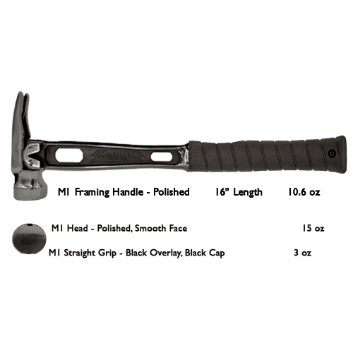 Build Your Custom Hammer - Customer's Product with price 418.61 ID 22KGaVFW3FBpma0C5ZMQghBr