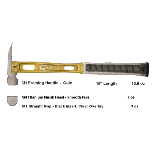 Build Your Custom Hammer - Customer's Product with price 471.81 ID KS86uLI23qov9vweYuG92MWF