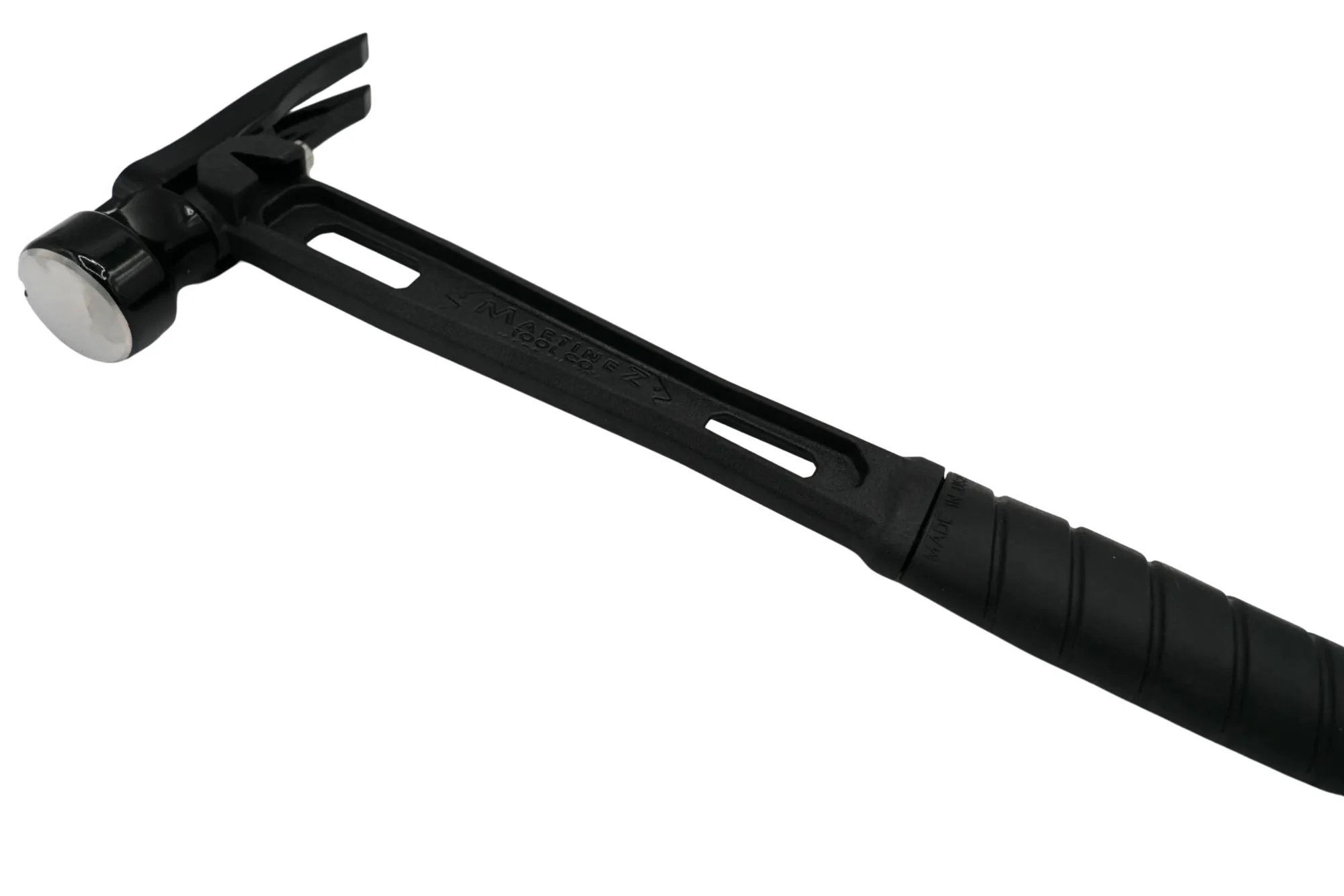 Martinez Murdered-Out 15 oz M1 Smooth Face Titanium Framing Hammer - Image 3
