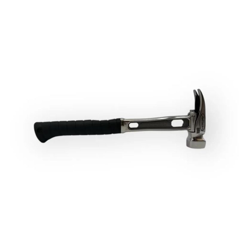 M4 Titanium Handle 12oz Dimple Steel Head Polished Precision Curved Grip Finish Hammer MZ4507 PL